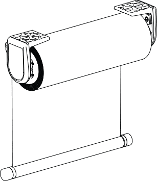 SP Extreme Roller Blind SP Extreme Roller Blind Technical Drawing